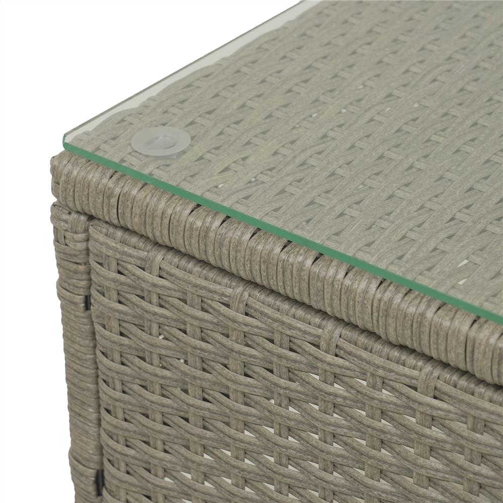 ชุดสนามหวายเทียม 2 ที่นั่ง SPRING MARRON สีเทา