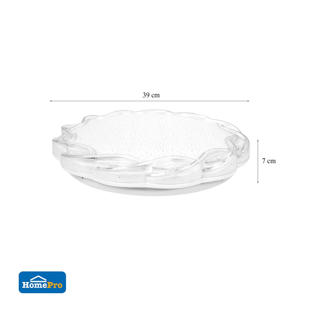 ไฟเพดาน LED CARINI HP-003 3IN1 15.3 นิ้ว 36 วัตต์ DAYLIGHT/COOL WHITE/WARM WHITE สีขาว