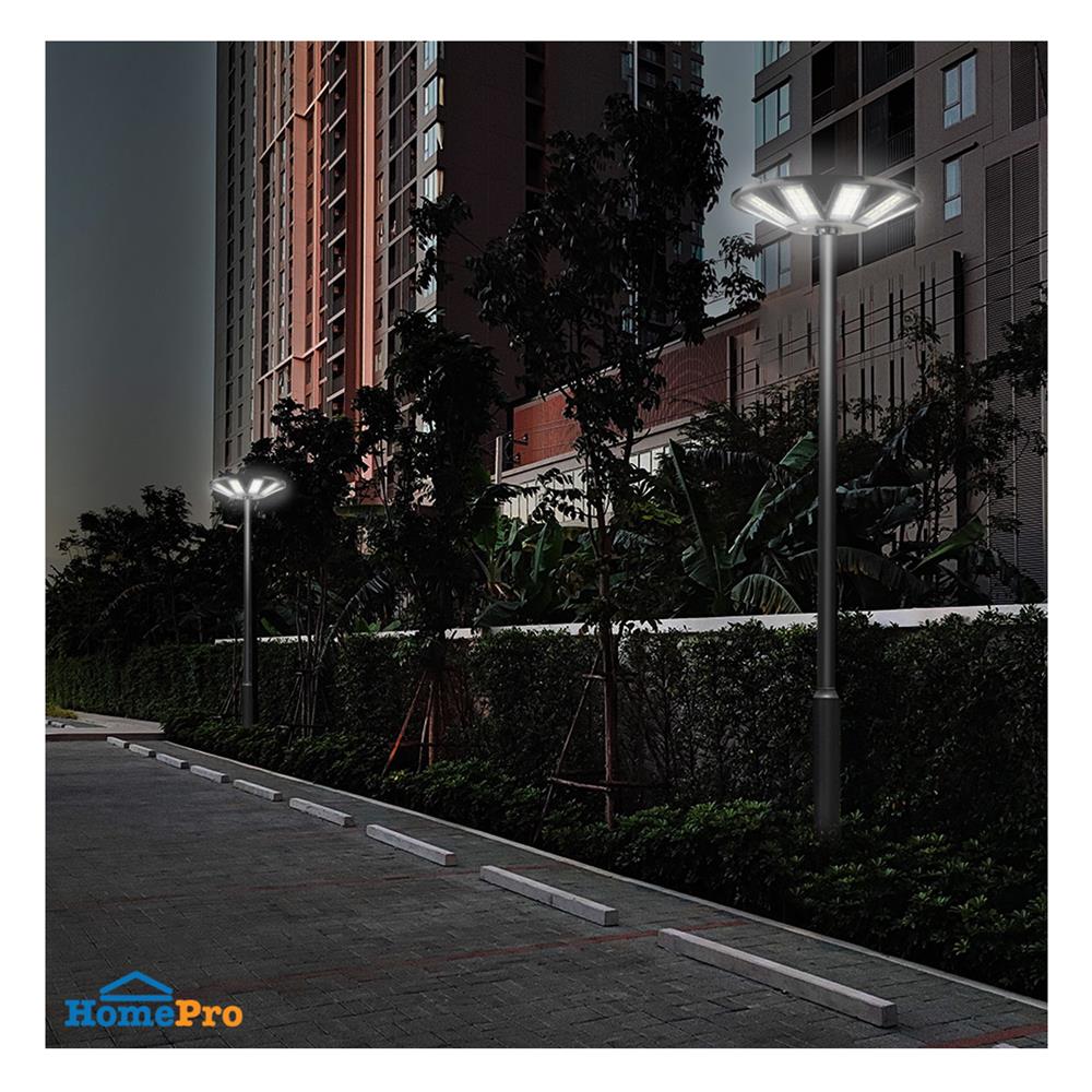 ไฟสนาม SOLAR LUMAX 74-00021 800 วัตต์ DAYLIGHT สีดำ