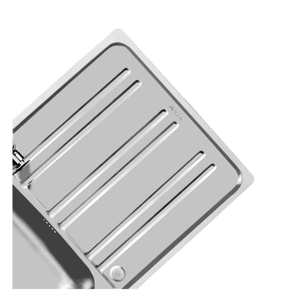 ซิงค์ขาตั้ง 1 หลุม 1 ที่พัก AXIA RIVIERA ST 100 สีเงิน