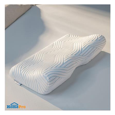 หมอนสุขภาพ เมมโมรี่โฟม TEMPUR MILLENNIUM PILLOW WITH SMARTCOOL TECHNOLOGY ไซซ์ L 54x32x12.5 ซม. สีขาว_2