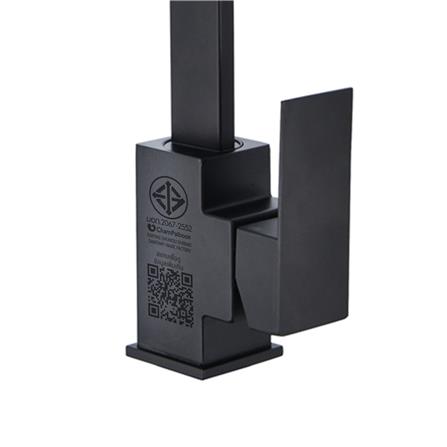 ก๊อกซิงค์เดี่ยวเคาน์เตอร์ RASLAND RA A124-A999 สีดำ_4