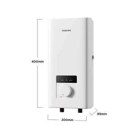 เครื่องทำน้ำอุ่น TOSHIBA TWH-38MFNTH(W)-WB 3800 วัตต์ สีขาว_8