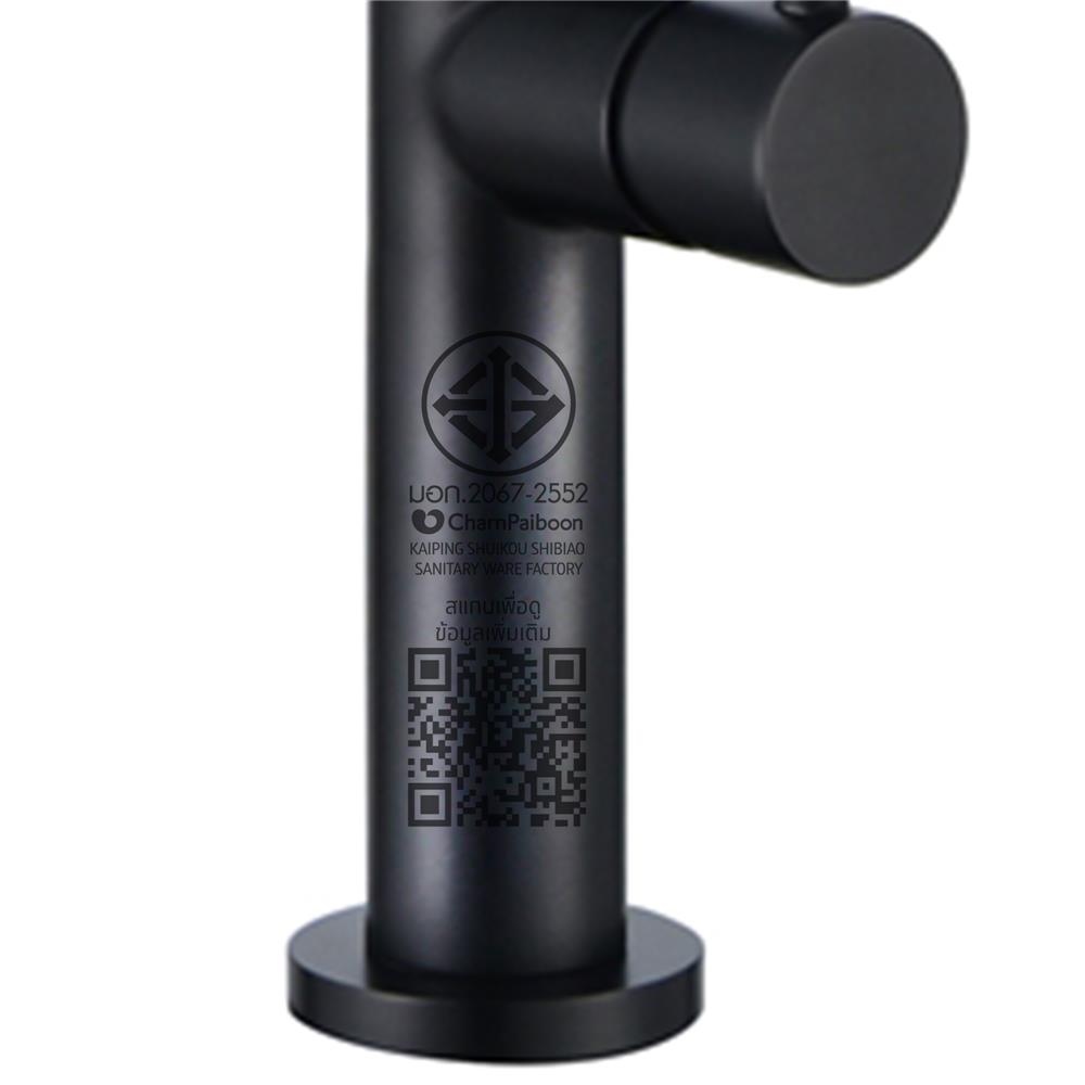 ก๊อกซิงค์เดี่ยวเคาน์เตอร์ RASLAND RA A124-A816 สีดำ