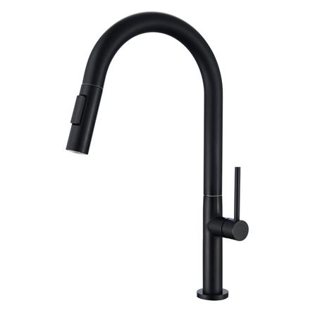 ก๊อกซิงค์เดี่ยวเคาน์เตอร์ RASLAND RA A124-A816 สีดำ_0