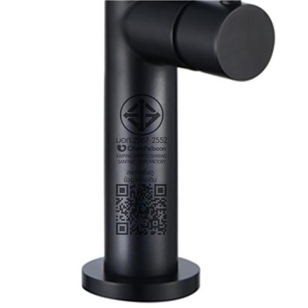 ก๊อกซิงค์เดี่ยวเคาน์เตอร์ RASLAND RA A124-A816 สีดำ_6