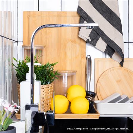 ก๊อกซิงค์เดี่ยวเคาน์เตอร์ RASLAND RA A124-A588 สีโครม_1