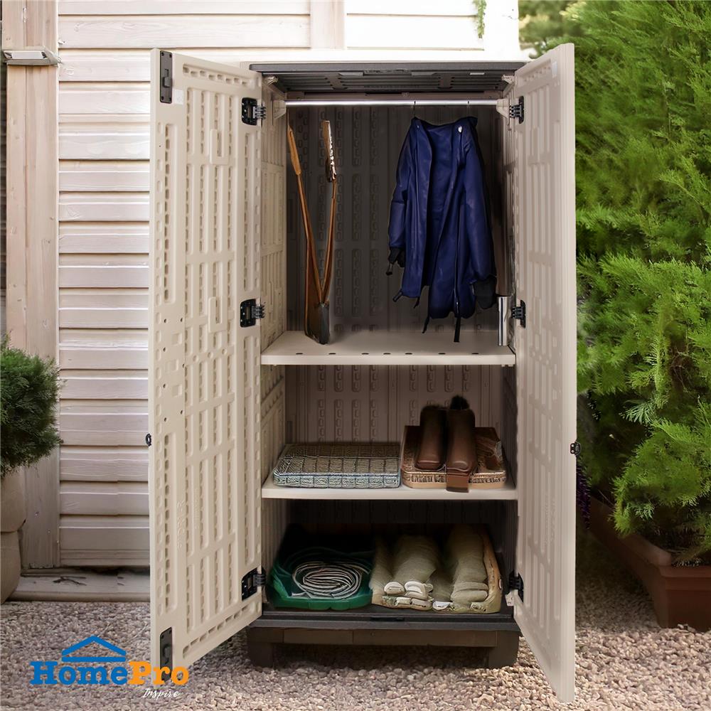 ตู้เก็บของพร้อมราวแขวน SPRING EVEREST 180 ซม.