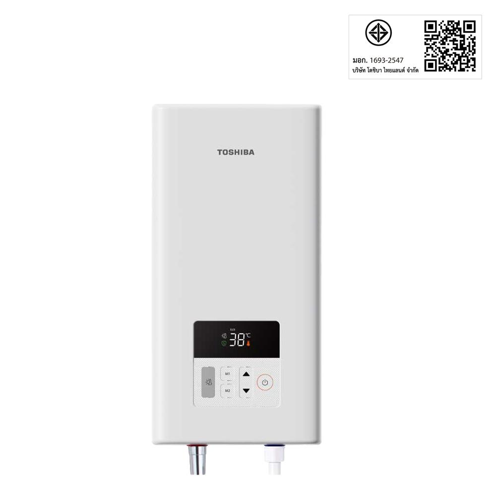 เครื่องทำน้ำอุ่น TOSHIBA TWH-38EFNTH(W)-CB 3800 วัตต์ สีขาว