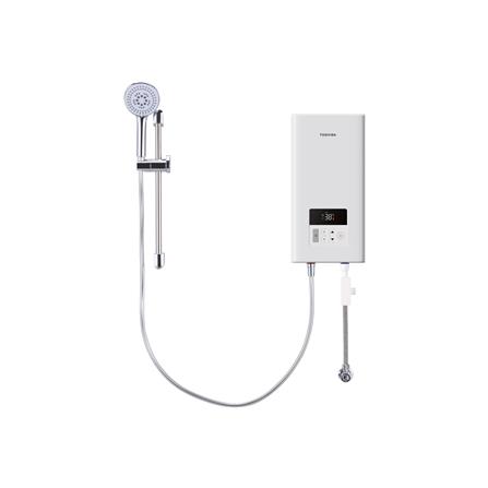 เครื่องทำน้ำอุ่น TOSHIBA TWH-38EFNTH(W)-CB 3800 วัตต์ สีขาว_1