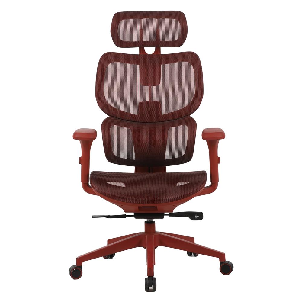 เก้าอี้สุขภาพ MODENA CUSCO PP/MESH สีแดง