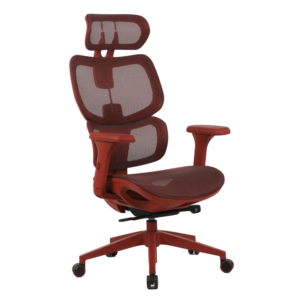 เก้าอี้สุขภาพ MODENA CUSCO PP/MESH สีแดง