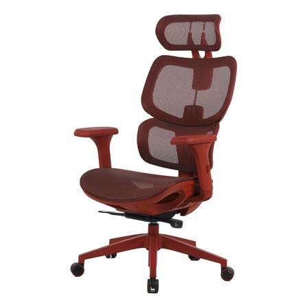 เก้าอี้สุขภาพ MODENA CUSCO PP/MESH สีแดง_0