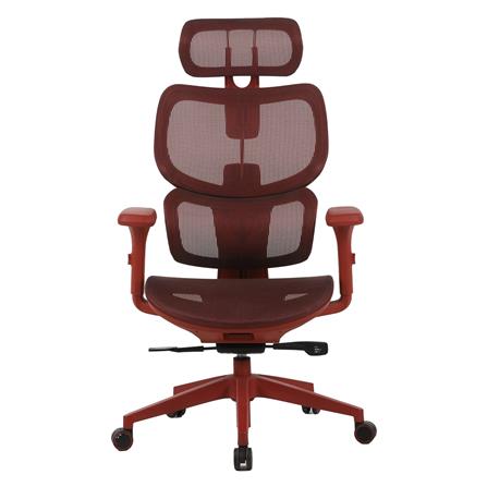 เก้าอี้สุขภาพ MODENA CUSCO PP/MESH สีแดง_1