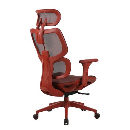 เก้าอี้สุขภาพ MODENA CUSCO PP/MESH สีแดง_4