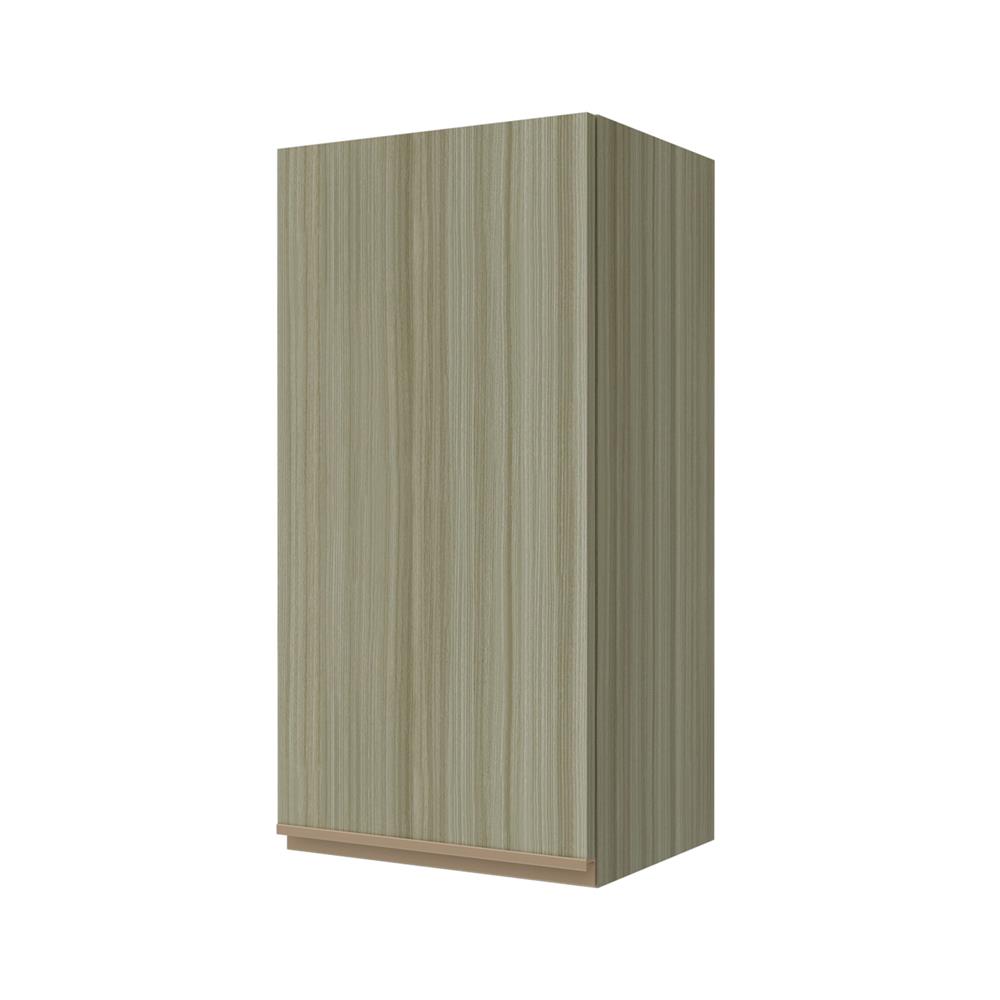 ตู้แขวนเดี่ยวบานเรียบ JUPITER SILKY TEAK 40x80 ซม. สีน้ำตาล