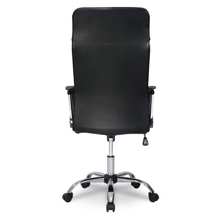 เก้าอี้สำนักงาน SURE DIAMOND PL-1232H PVC สีดำ_5