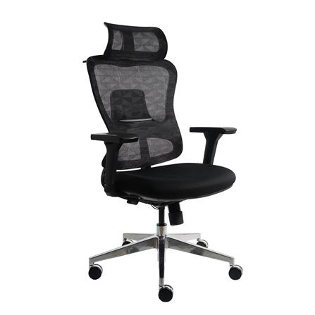 เก้าอี้สุขภาพ MODENA ERGO ADJUST NET สีดำ_2