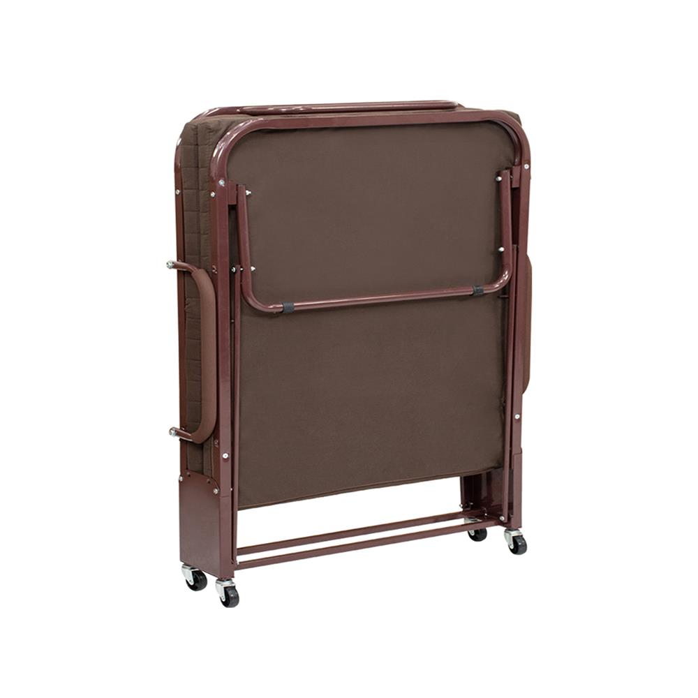 เตียงพับพร้อม TOPPER THAIBULL OLT235-75H สีน้ำตาล