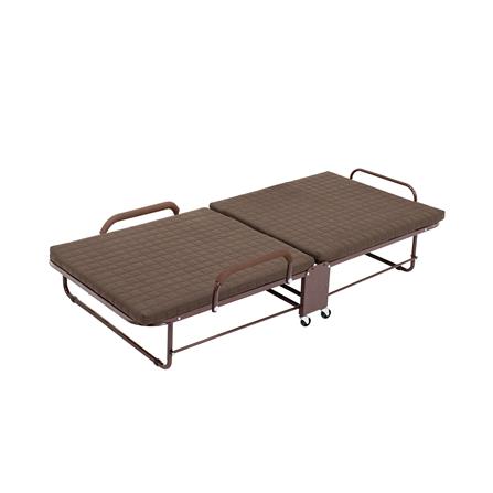 เตียงพับพร้อม TOPPER THAIBULL OLT235-75H สีน้ำตาล_1