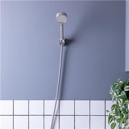 ชุดฝักบัวสายอ่อน 1 ระดับ RASLAND RA D411-D100 สีเงิน_2