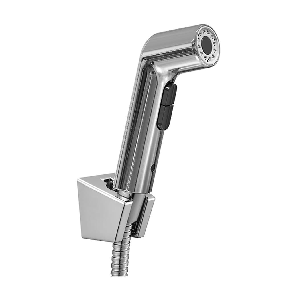 สายฉีดชำระครบชุด RASLAND RA DOUBLE-ACTION สีโครม_1