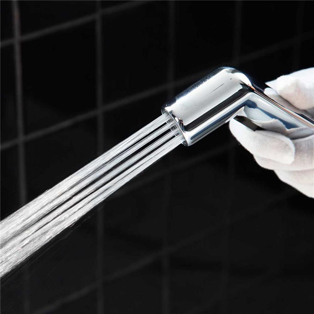 สายฉีดชำระครบชุด RASLAND RA DOUBLE-ACTION สีโครม