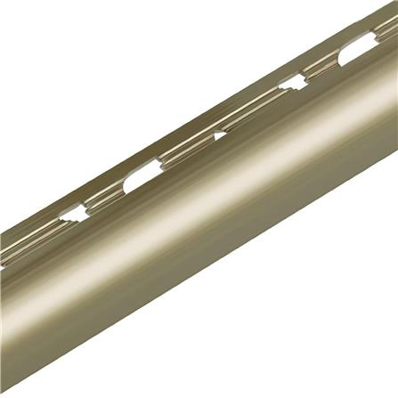 คิ้วอะลูมิเนียมแบบโค้ง DP 12 มม. 2 ม. สีโกลด์เบจไฮกลอส_1