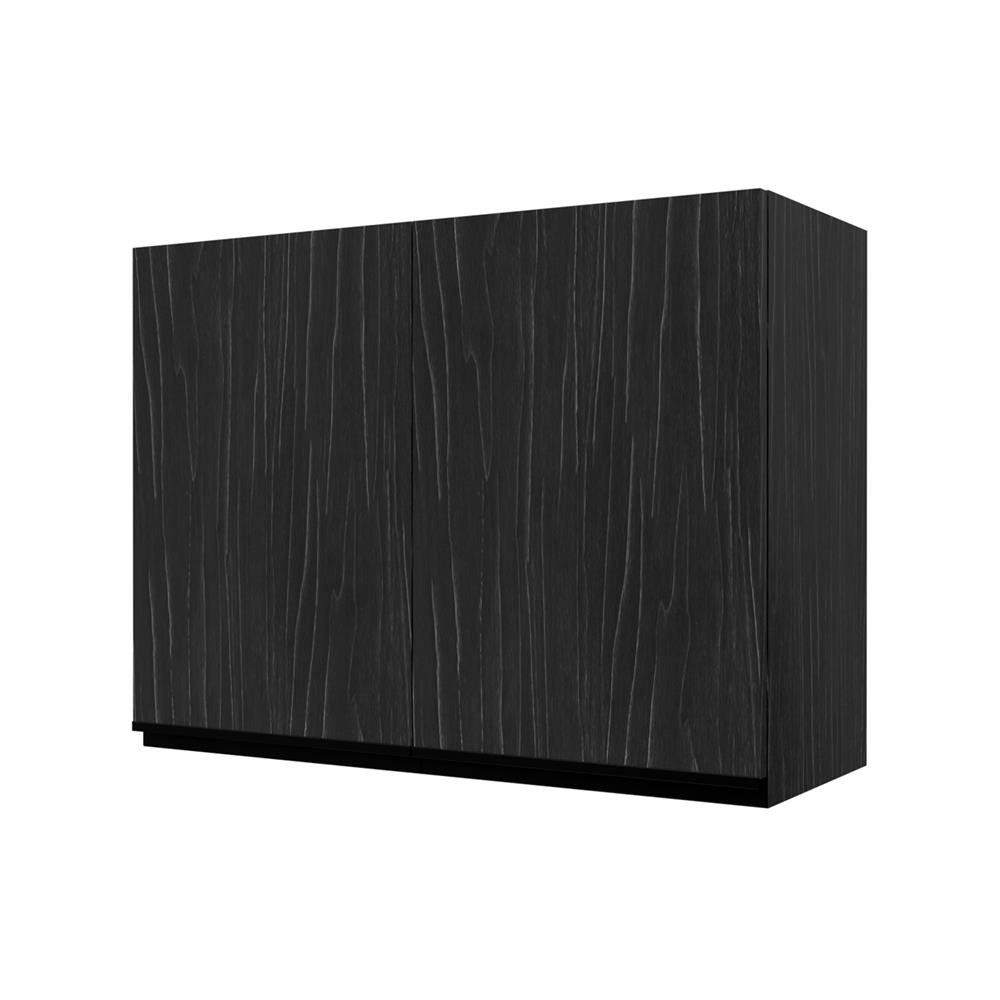 ตู้แขวนคู่ JUPITER SILKY OAK 80x60 ซม. สีดำ