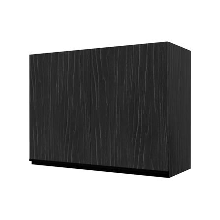 ตู้แขวนคู่ JUPITER SILKY OAK 80x60 ซม. สีดำ