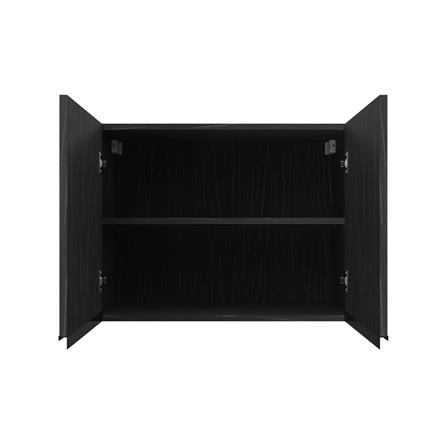 ตู้แขวนคู่ JUPITER SILKY OAK 80x60 ซม. สีดำ_2