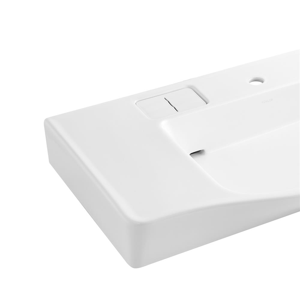 อ่างล้างหน้าวางบนเคาน์เตอร์ KOHLER K-22780X-1-0 สีขาว
