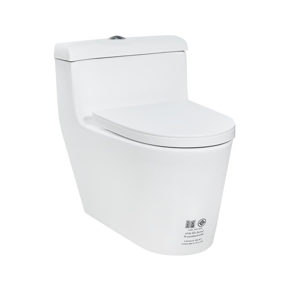 สุขภัณฑ์ 1 ชิ้น MOYA PLUS 2046 3/6 ลิตร สีขาว_1