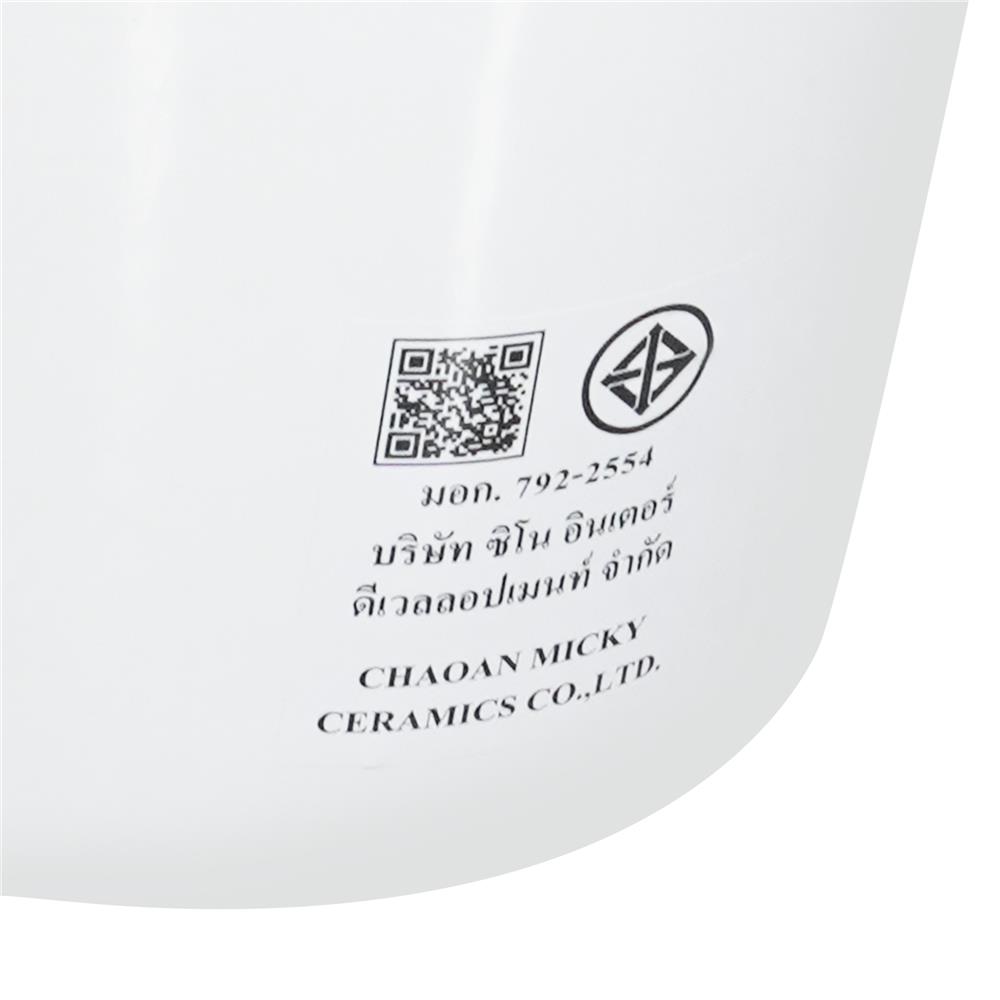 สุขภัณฑ์ 1 ชิ้น MOYA PLUS 2046 3/6 ลิตร สีขาว