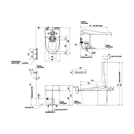 สุขภัณฑ์อัตโนมัติ TOTO CES85510VJ 3/3.8 ลิตร สีขาว_10