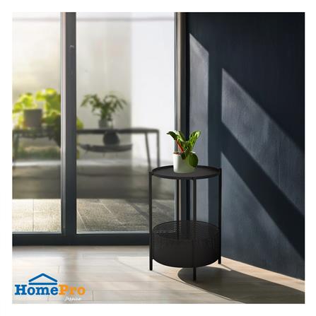 ชั้นวางกระถางต้นไม้ 2 ชั้น SPRING CODY สีดำ_4