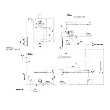 สุขภัณฑ์อัตโนมัติ TOTO CES87320PVJ 3/4.5 ลิตร สีขาว_9