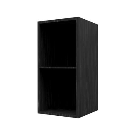 กล่องแขวนเสริม 2 ชั้น JUPITER SILKY OAK 30x60 ซม. สีดำ