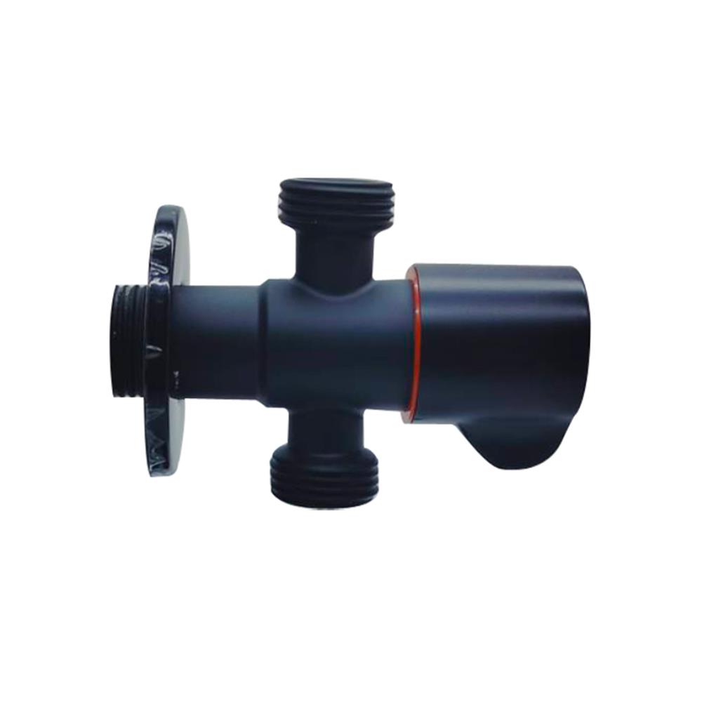 สต๊อปวาล์ว 2 ทาง LUZERN LSV-104B สีดำ