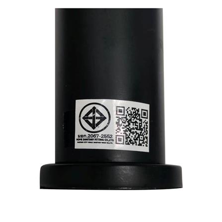 ก๊อกอ่างล้างหน้าเดี่ยว HOEN LS-1002B(T) สีดำ_4