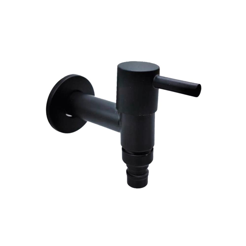 ก๊อกล้างพื้น 1 ทาง HOEN HOME-1005B(T) สีดำ