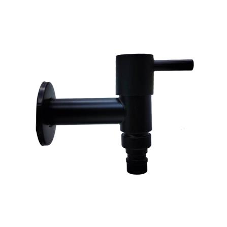 ก๊อกล้างพื้น 1 ทาง HOEN HOME-1005B(T) สีดำ_1