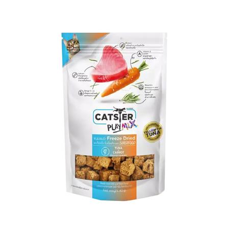ขนมแมว CATSTER PLAY MIX TUNA AND CARROT 40 ก._0