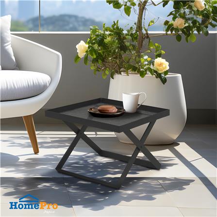 โต๊ะข้างเหล็ก SPRING COMY 55 ซม. สีดำ_4