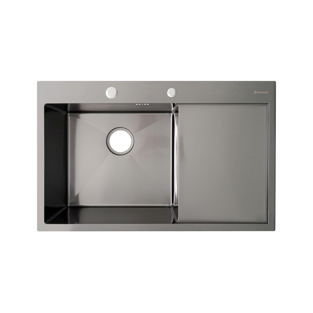 ซิงค์ฝัง 1 หลุม 1 ที่พัก DYNA HOME DH-8050-TS-BK สีดำ