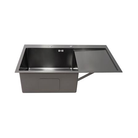 ซิงค์ฝัง 1 หลุม 1 ที่พัก DYNA HOME DH-8050-TS-BK สีดำ_1