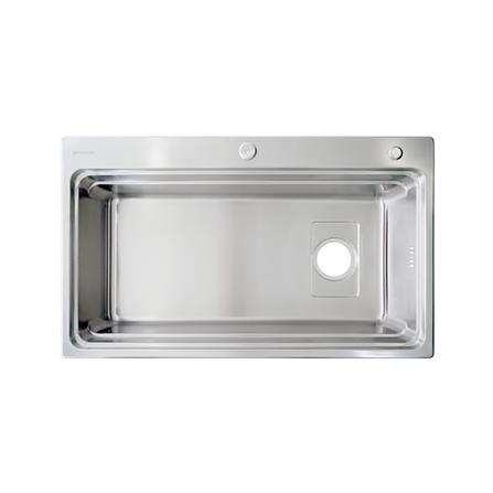 ซิงค์ฝัง 1 หลุม DYNA HOME DH-8048-AR-ST สีเงิน_0