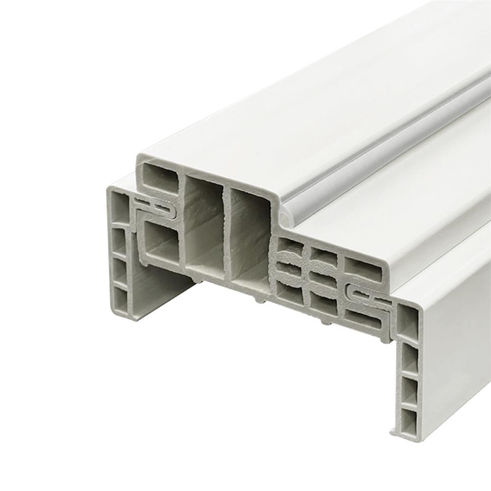 วงกบไม้สังเคราะห์ WPC ECO-DOOR WS1012 70X200 ซม. สีขาว