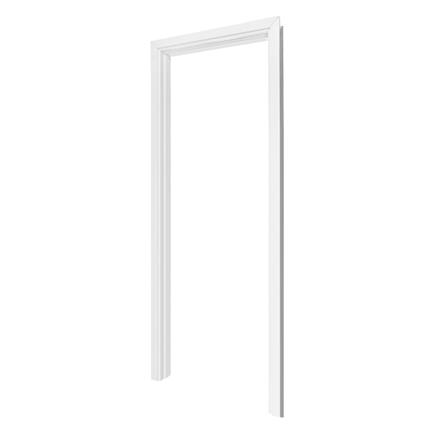 วงกบไม้สังเคราะห์ WPC ECO-DOOR WS1012 70X200 ซม. สีขาว_0