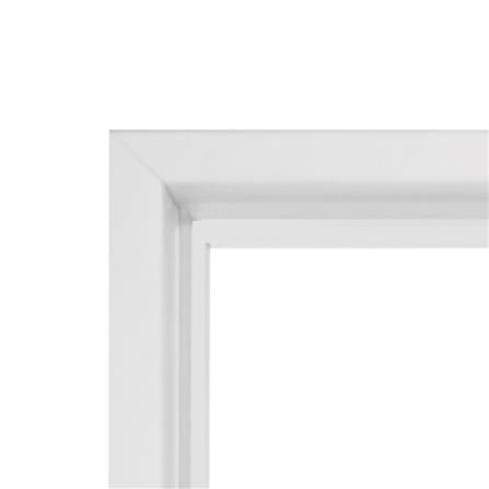 วงกบไม้สังเคราะห์ WPC ECO-DOOR WS1012 80x200 ซม. สีขาว_1